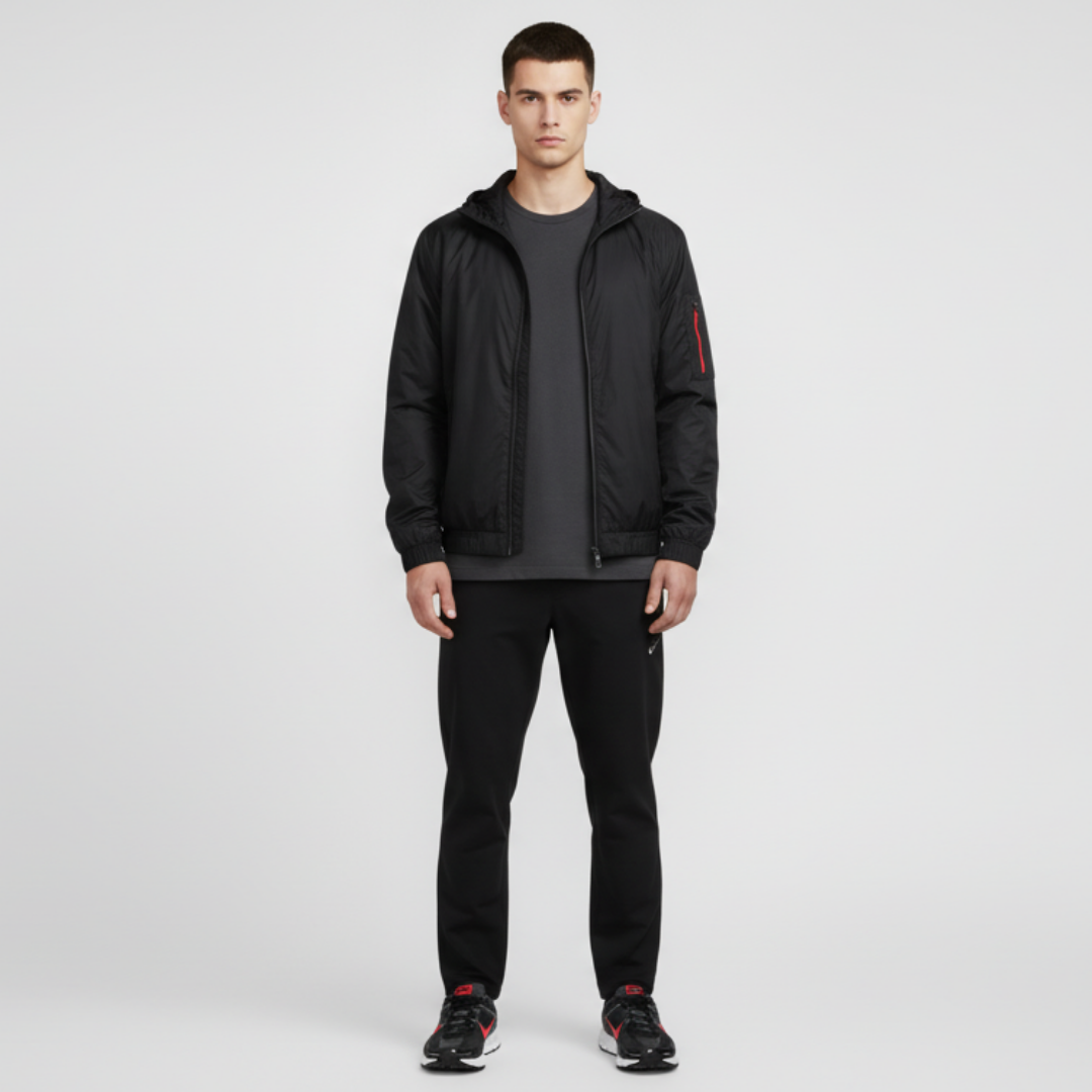 Lookbook ナイキ エア ズーム ボメロ 5 "ブラック/ピカンテレッド" FB9149-001