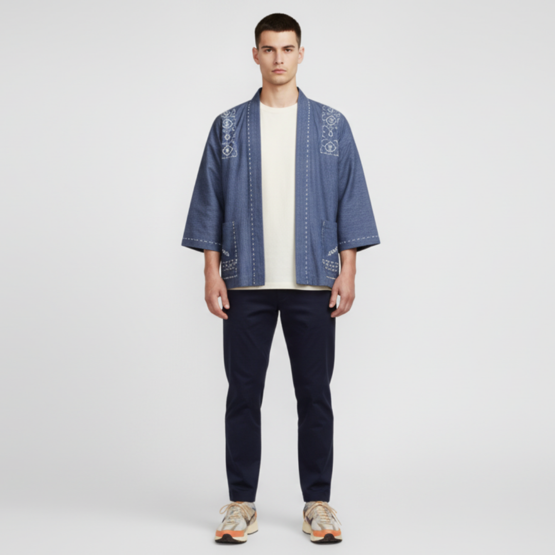 Lookbook Nike Air Zoom Vomero 5 'Sashiko' Pria/Wanita Sepatu Lari Sneakers FZ5051-121