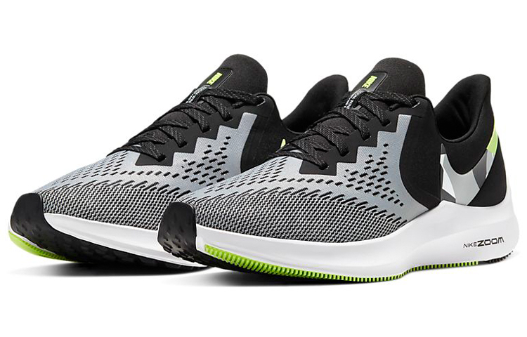 Lookbook 耐吉Zoom Winflo 6 低筒 跑步鞋 男款 黑灰綠