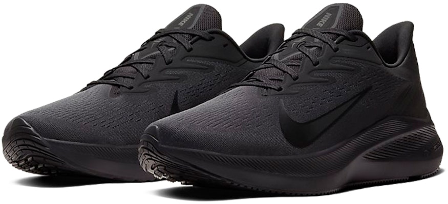 Nike Air Zoom Winflo 7 'Hitam Anthracite' CJ0291-001 Lookbook Nike Air Zoom Winflo 7 'Hitam Anthracite' CJ0291-001