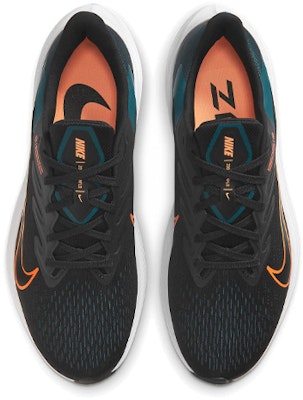 Nike Air Zoom Winflo 7 'Hitam Jingga Atomik' CJ0291-013 Shop Nike Air Zoom Winflo 7 'Hitam Jingga Atomik' CJ0291-013