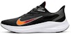 Nike Air Zoom Winflo 7 'Hitam Jingga Total' CJ0291-011