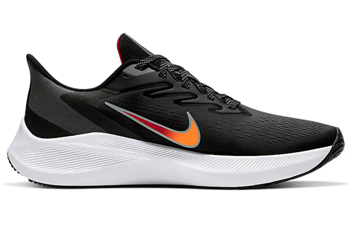 Nike Air Zoom Winflo 7 'Black Total Orange' CJ0291-011