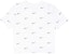 Nike All Over Swoosh Logo Cropped T-Shirt White