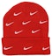 Buy Nike Gorro Rojo con Logotipo Swoosh por Todas Partes Ajustado