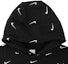 Lookbook Nike All Over Swoosh Logo Hoodie Black