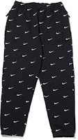 Nike All Over Swoosh Logo Pants Black Nike All Over Swoosh Logo Pants Black