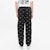 Nike All Over Swoosh Logo Pants Black