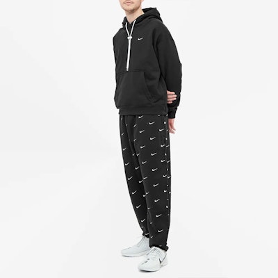 Nike All Over Swoosh Logo Pants Black Purchase Nike All Over Swoosh Logo Pants Black