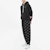 Nike All Over Swoosh Logo Pants Black