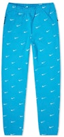Nike All Over Swoosh Logo Pants Blue Nike All Over Swoosh Logo Pants Blue
