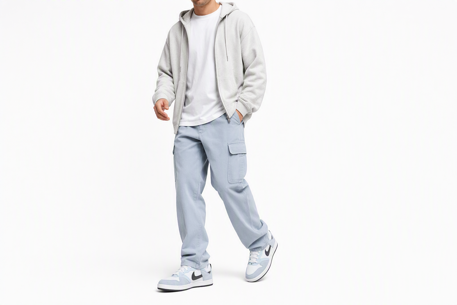 Order Nike SB Alleyoop 耐磨透氣 低筒 滑板鞋 男款 藍白