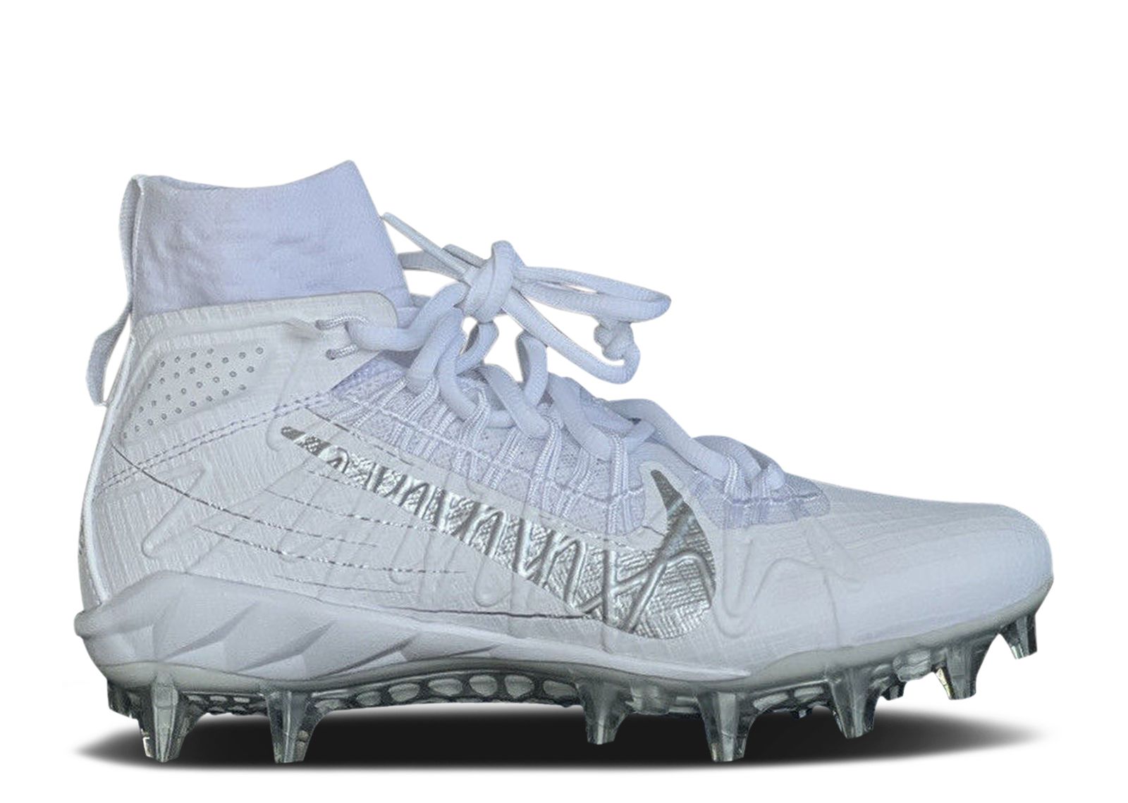 Nike Alpha Huarache 7 Elite LAX 'White Metallic Silver' AR3136-107