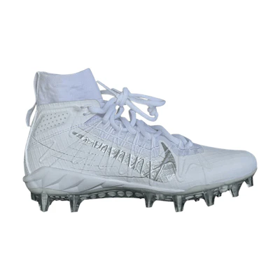 Nike Alpha Huarache 7 Elite LAX 'White Metallic Silver'