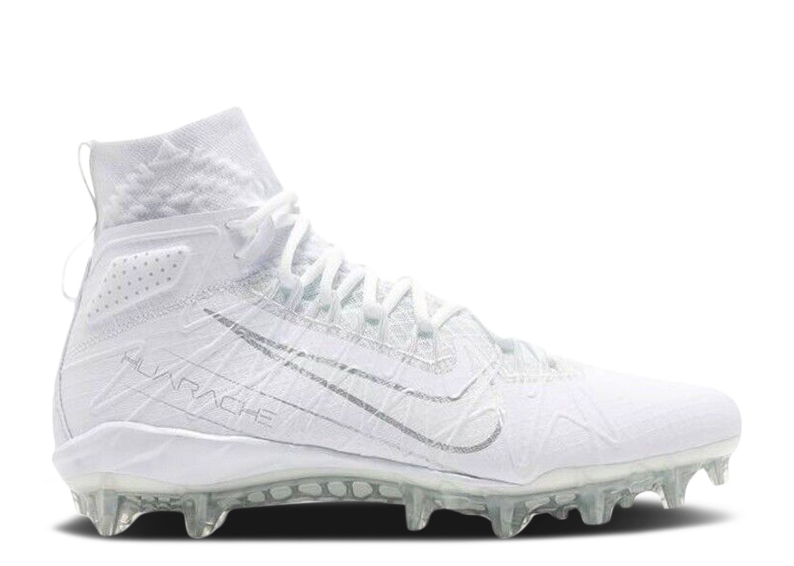 Nike Alpha Huarache 7 Elite LAX Wide 'White Metallic Silver' CV3427-107
