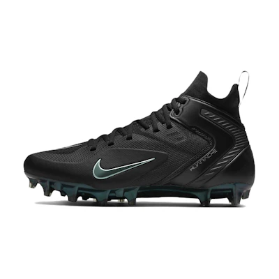 Nike Alpha Huarache 8 Elite 'Black Metallic Silver'