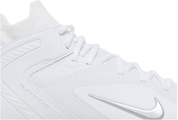 Nike Alpha Huarache 8 Elite 'White Metallic Silver' CW4440-100 Order Nike Alpha Huarache 8 Elite 'White Metallic Silver' CW4440-100