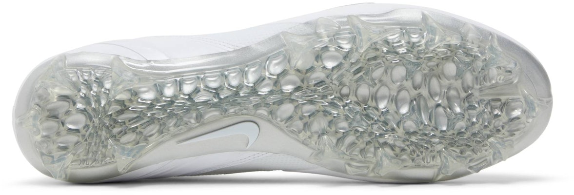 Nike Alpha Huarache 8 Elite 'White Metallic Silver' CW4440-100 Shop Nike Alpha Huarache 8 Elite 'White Metallic Silver' CW4440-100