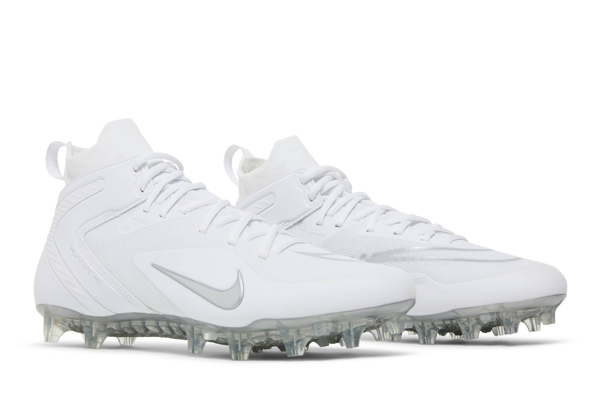 Cheap Nike Alpha Huarache 8 Elite 'Blanco Plata Metálica' CW4440-100