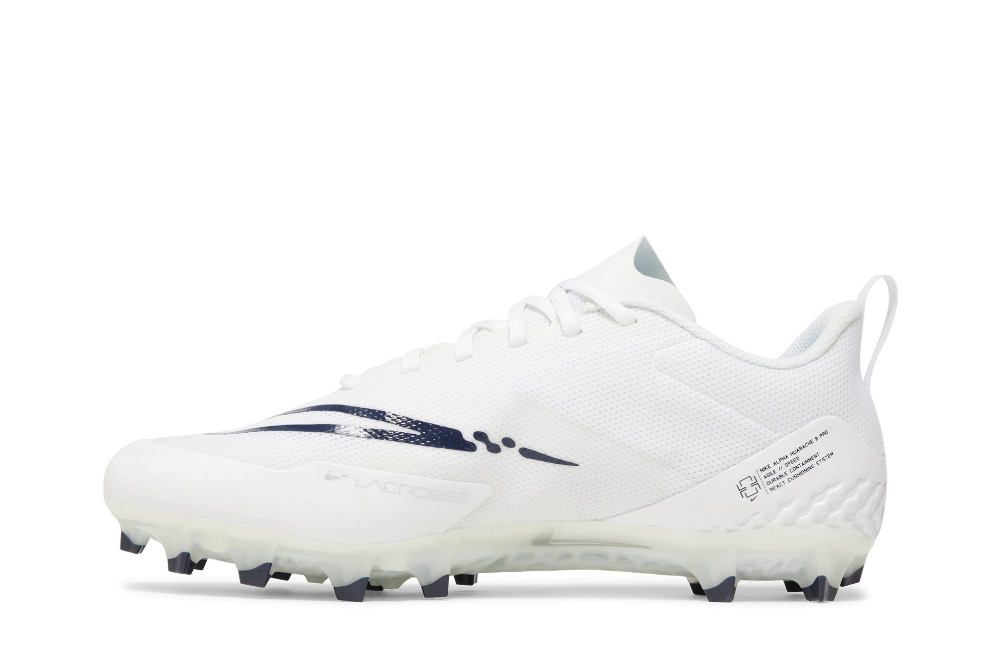 Lookbook Nike Alpha Huarache 8 Pro 曲棍球鞋 男女同款 白銀