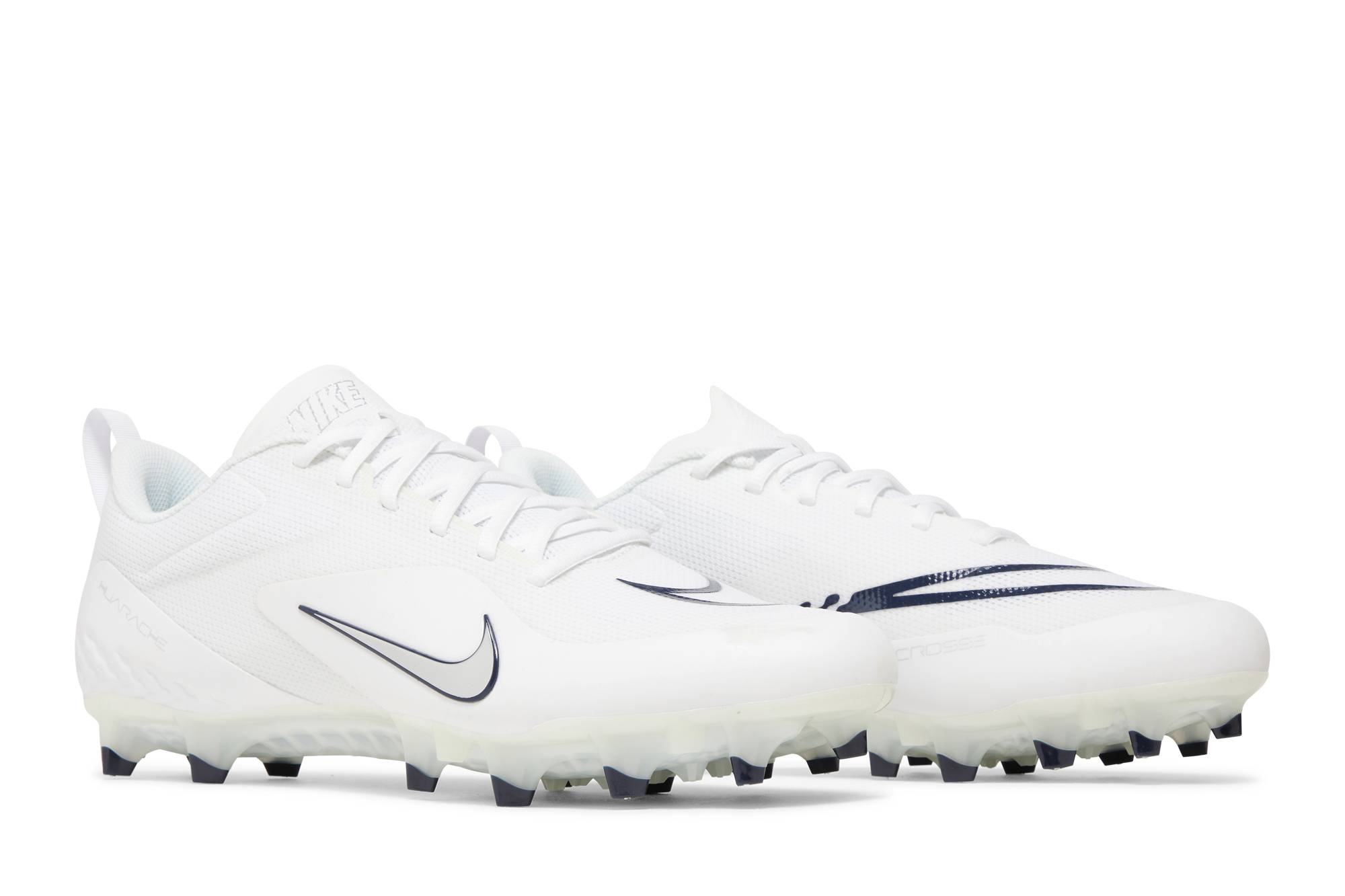 Cheap Nike Alpha Huarache 8 Pro 曲棍球鞋 男女同款 白銀