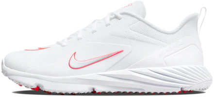 Nike Alpha Huarache 8 Pro TF 'White Bright Crimson' CZ6559-105 Nike Alpha Huarache 8 Pro TF 'White Bright Crimson' CZ6559-105