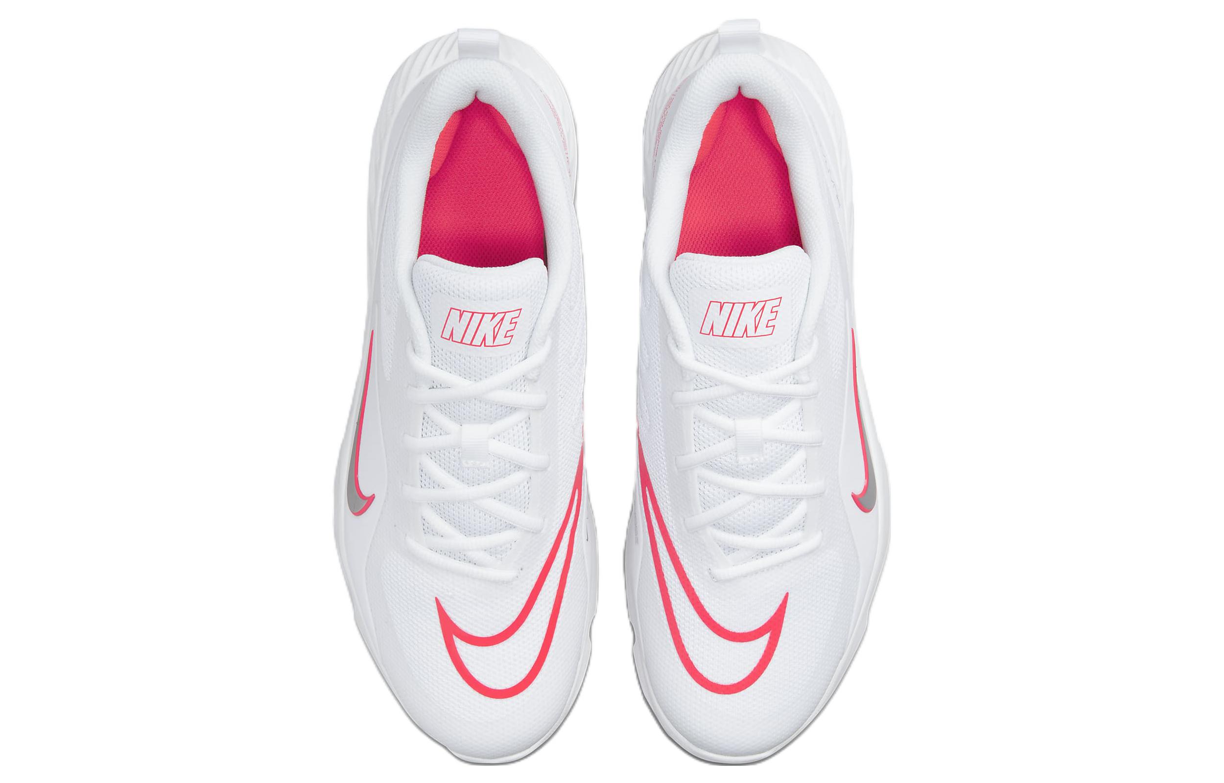 Shop Nike Alpha Huarache 8 Pro TF ''Blanc Bright Crimson'' CZ6559-105