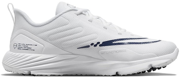 Nike Alpha Huarache 8 Pro 曲棍球鞋 男女款 白銀色 Order Nike Alpha Huarache 8 Pro 曲棍球鞋 男女款 白銀色