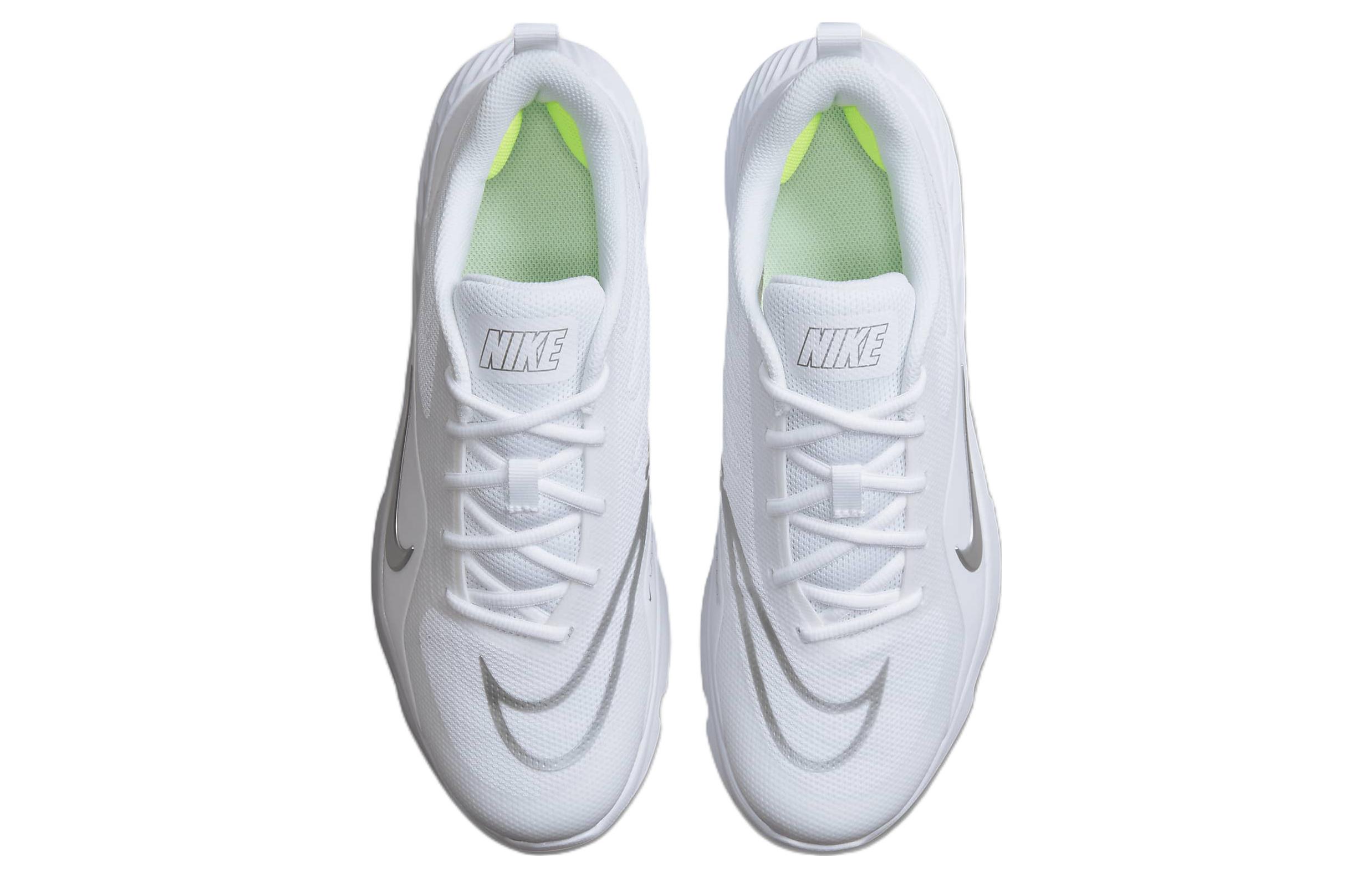 Shop Nike Alpha Huarache 8 Pro 低筒曲棍球鞋 男女同款 白色