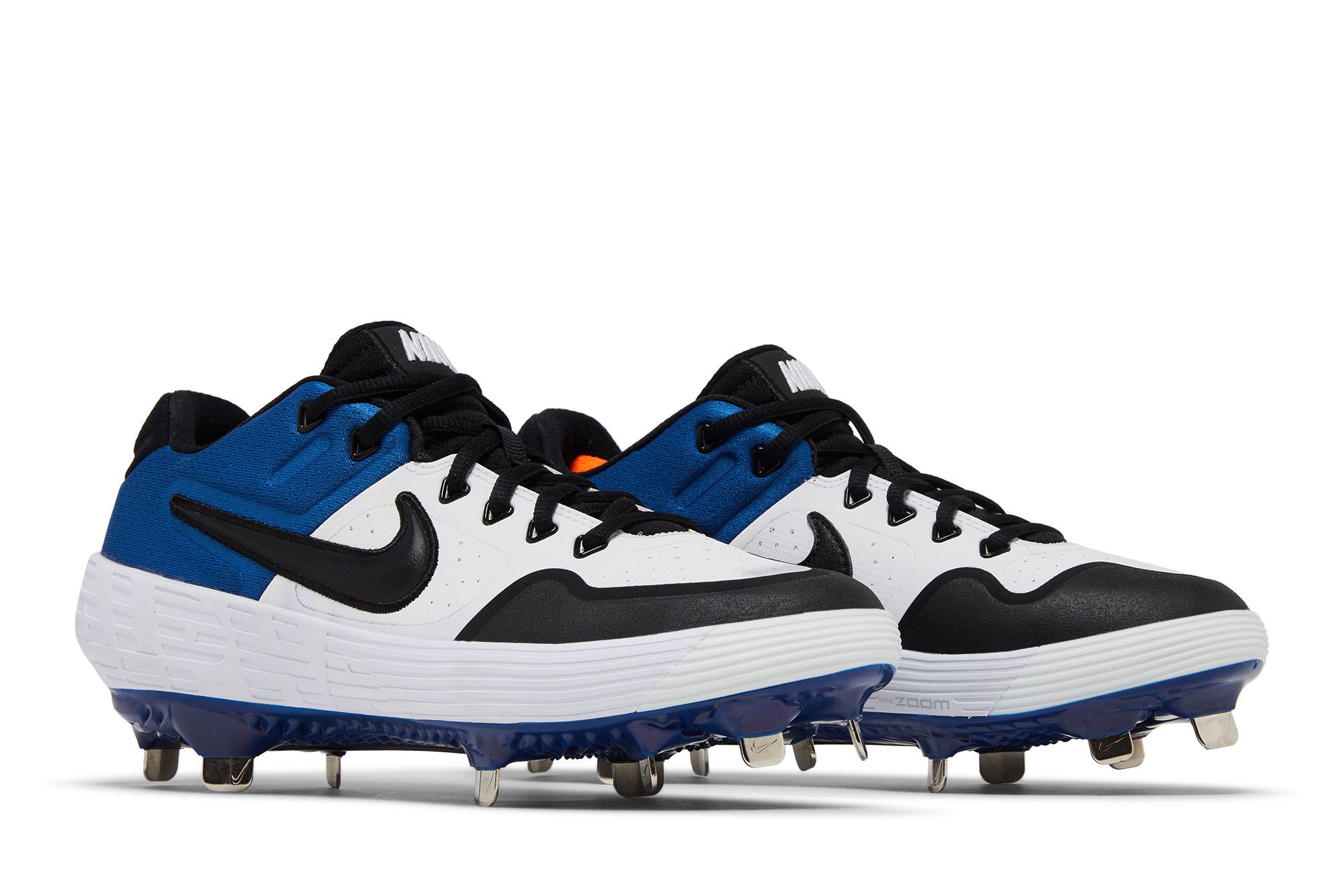 Cheap Nike Alpha Huarache Elite 2 Low ''Wit Gym Blauw'' AJ6873-104