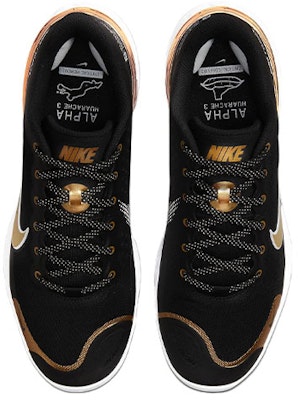 Nike Alpha Huarache Elite 3 Low 'Black Metallic Gold' CK0746-012 Shop Nike Alpha Huarache Elite 3 Low 'Black Metallic Gold' CK0746-012