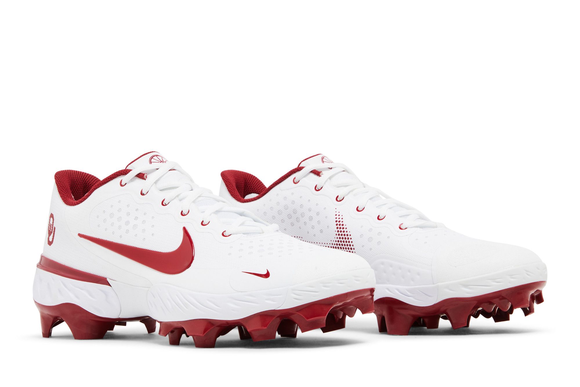Cheap Nike Alpha Huarache Elite 3 Low ''Oklahoma'' Chaussures de Baseball DR0208-101
