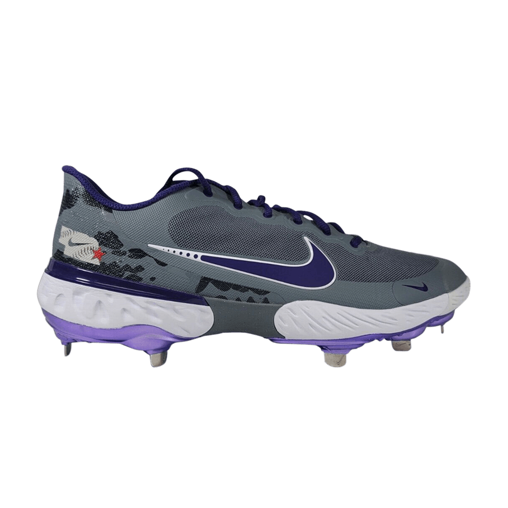 Nike Alpha Huarache Elite 3 Low 'TCU - Grey' DH0127-007