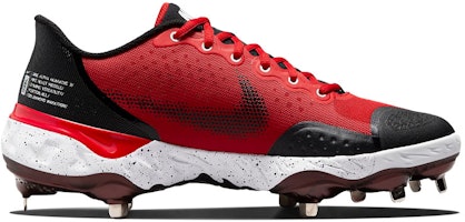 Nike Alpha Huarache Elite 3 透氣耐磨防滑棒球鞋 黑紅 Order Nike Alpha Huarache Elite 3 透氣耐磨防滑棒球鞋 黑紅