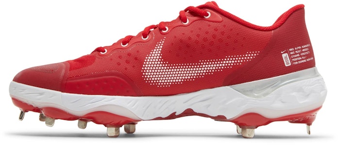 耐克 Alpha Huarache Elite 3 Low '大学红' CK0746-600 Lookbook 耐克 Alpha Huarache Elite 3 Low '大学红' CK0746-600