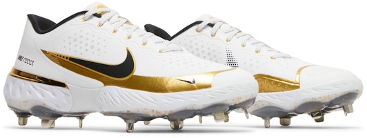 Nike Alpha Huarache Elite 3 Low 'Putih Emas Metalik' CV3552-106 Cheap Nike Alpha Huarache Elite 3 Low 'Putih Emas Metalik' CV3552-106