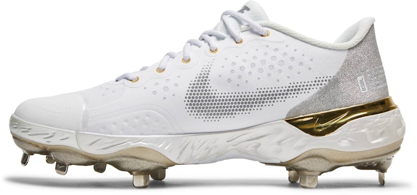 Nike Alpha Huarache Elite 3 Low 'Putih Perak Metalik' CV3552-102 Lookbook Nike Alpha Huarache Elite 3 Low 'Putih Perak Metalik' CV3552-102
