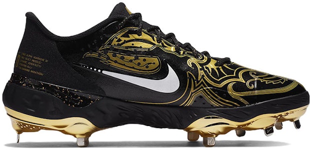 耐吉 Alpha Huarache Elite 3 Low Premium 低筒棒球鞋 黑金 Order 耐吉 Alpha Huarache Elite 3 Low Premium 低筒棒球鞋 黑金