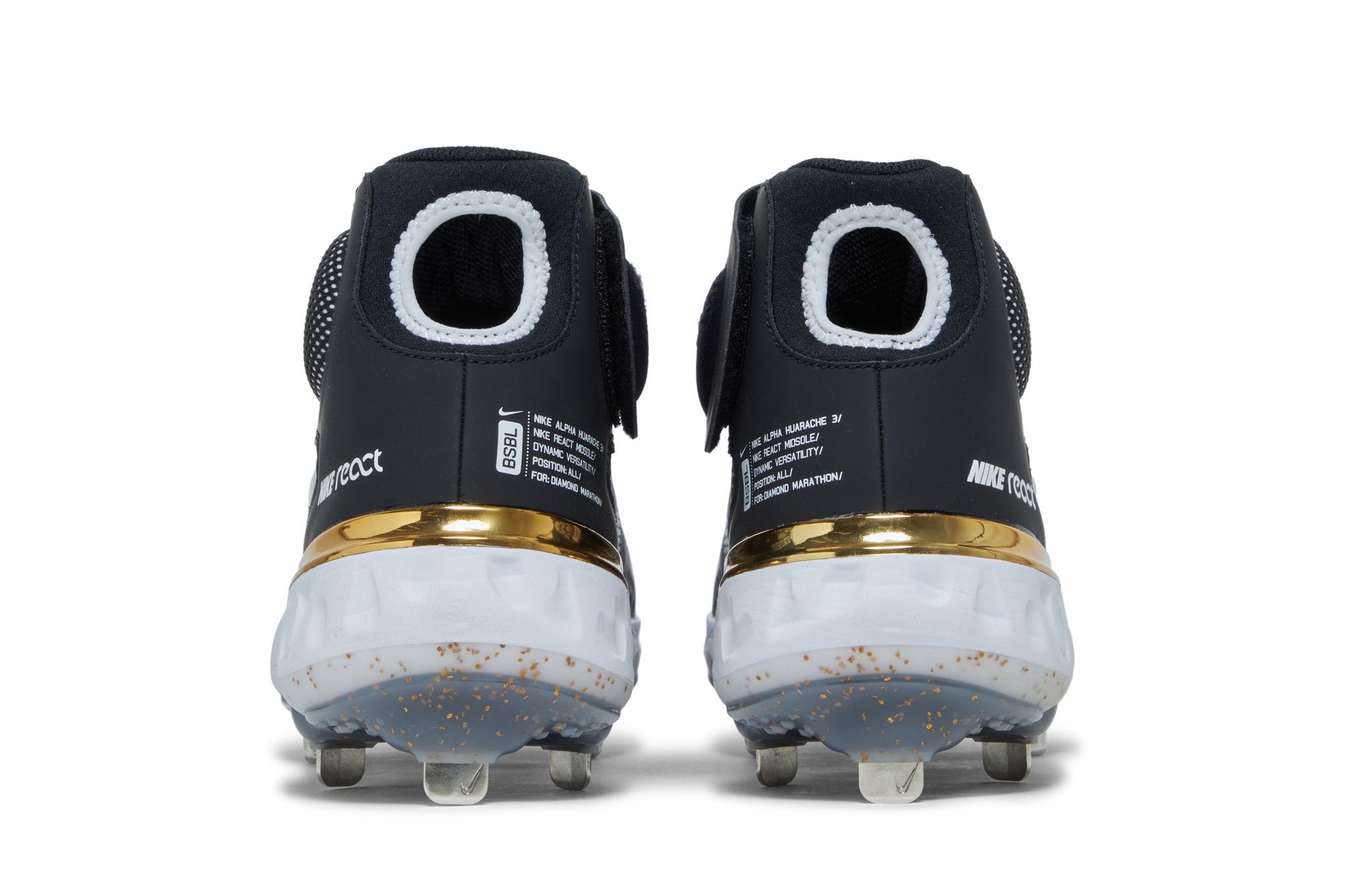 Details for Nike Alpha Huarache Elite 3 中幫'黑金' CK0745-012
