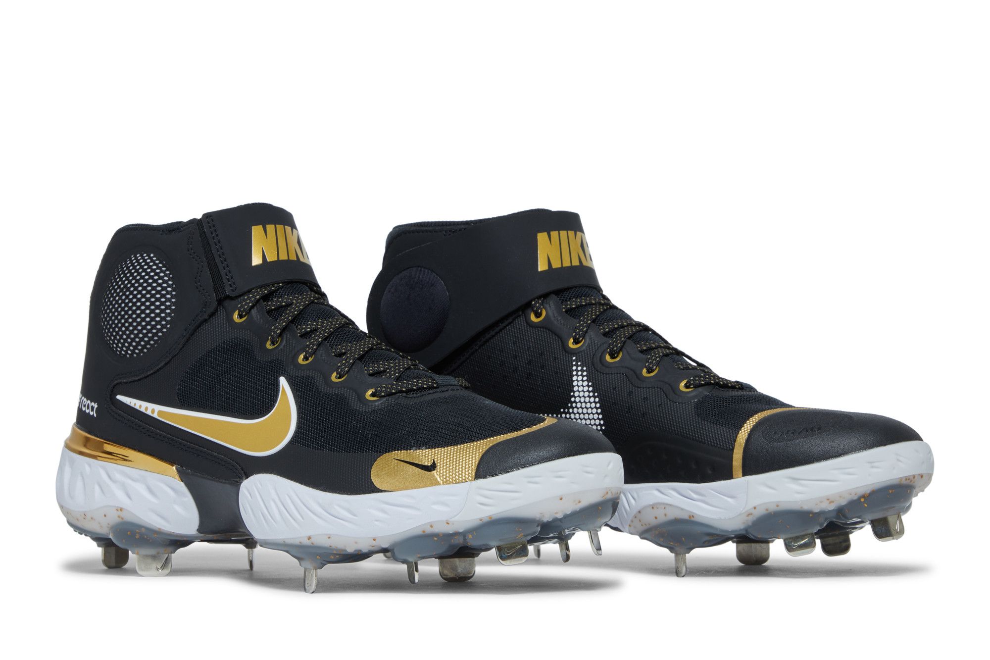 Cheap Nike Alpha Huarache Elite 3 中幫'黑金' CK0745-012