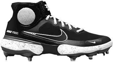 Nike Alpha Huarache Elite 3 Mid 'Oreo' CZ6542-010 Nike Alpha Huarache Elite 3 Mid 'Oreo' CZ6542-010