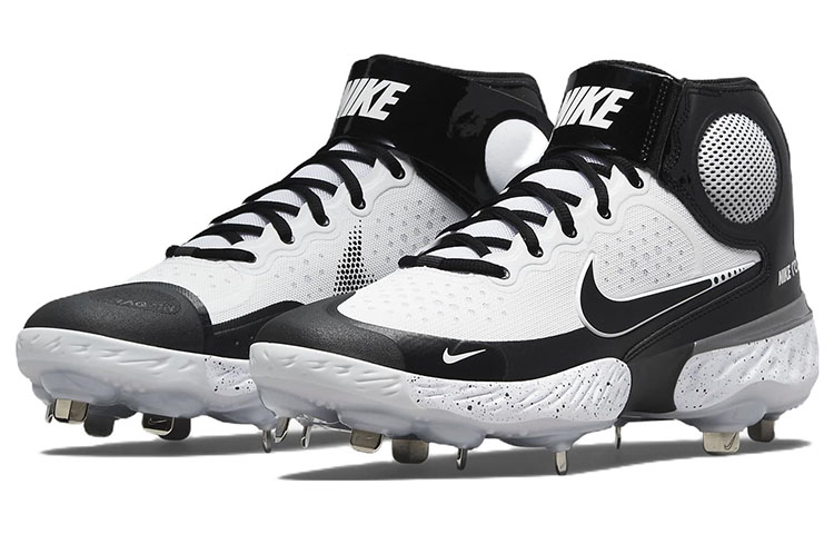 Lookbook Nike Alpha Huarache Elite 3 Mid ''Wit Zwart'' CV3550-104