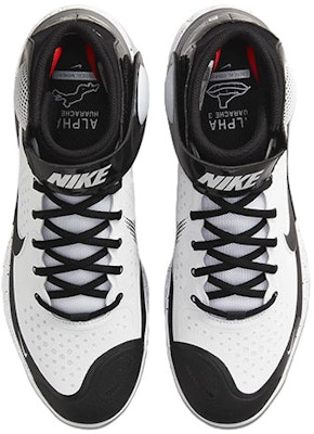 Nike Alpha Huarache Elite 3 Mid 'White Black' CV3550-104 Shop Nike Alpha Huarache Elite 3 Mid 'White Black' CV3550-104