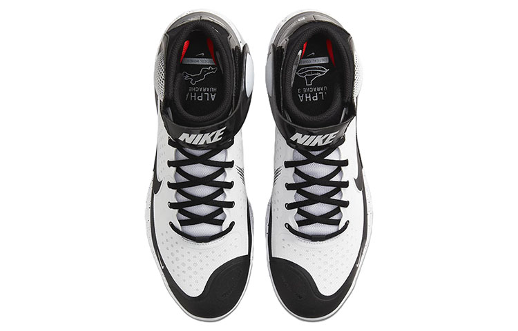 Shop Nike Alpha Huarache Elite 3 Mid ''Wit Zwart'' CV3550-104