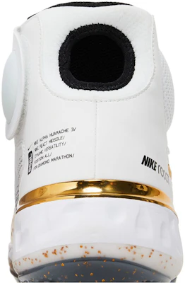 Nike Alpha Huarache Elite 3 Mid ''Blanc Or Métallique'' CV3550-106 Sizing Nike Alpha Huarache Elite 3 Mid ''Blanc Or Métallique'' CV3550-106
