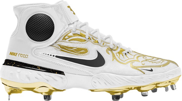 Nike Alpha Huarache Elite 3 Mid 'White Metallic Vivid Gold' CV3551-101 Buy Nike Alpha Huarache Elite 3 Mid 'White Metallic Vivid Gold' CV3551-101