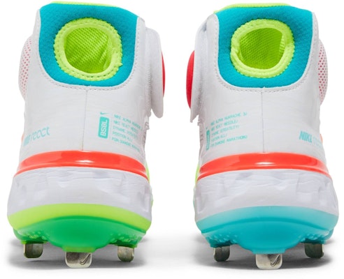 Nike Alpha Huarache Elite 3 Mid 'White Turbo Green' CV3550-107 Details for Nike Alpha Huarache Elite 3 Mid 'White Turbo Green' CV3550-107