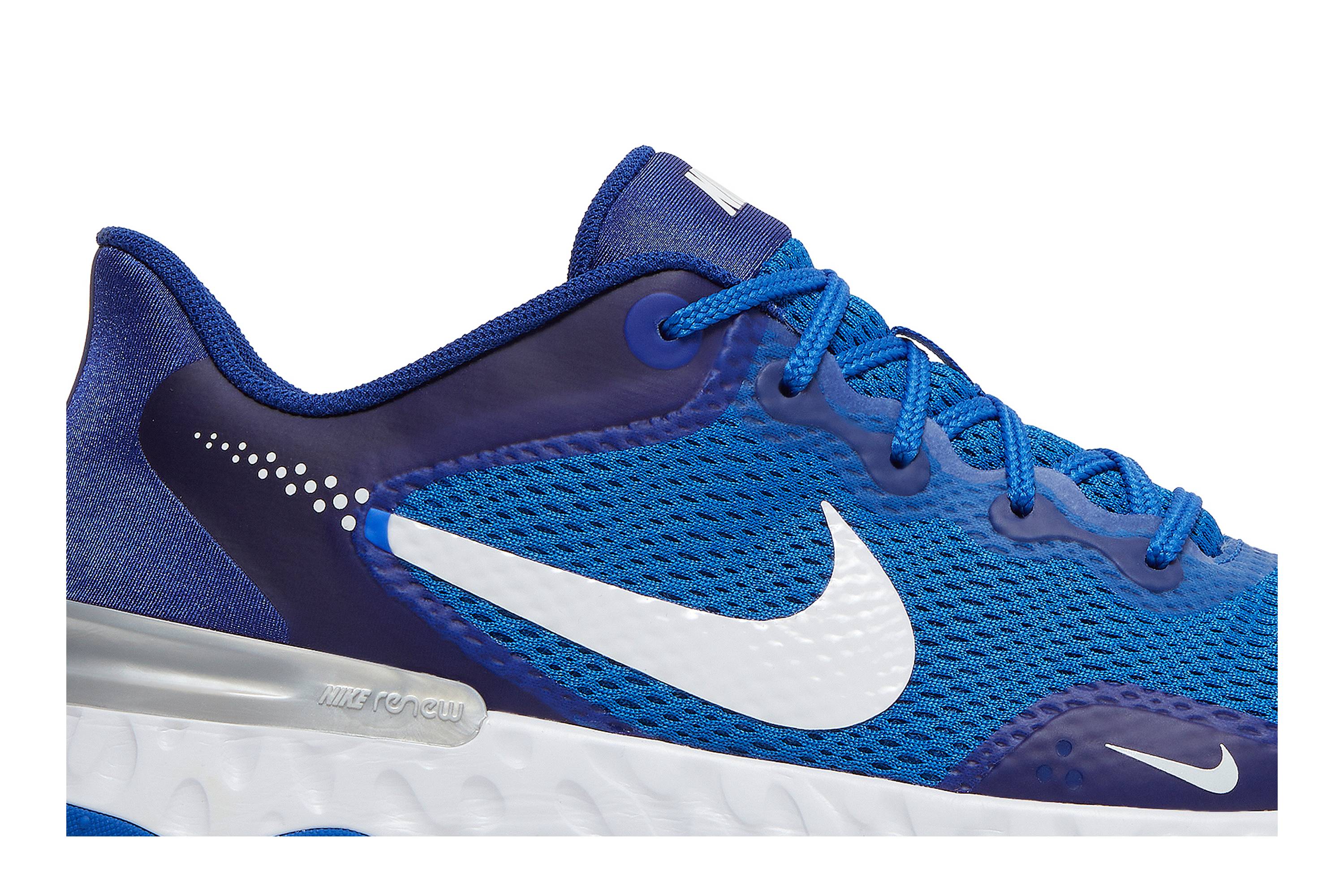 Order Nike Alpha Huarache Elite 3 Turf 輕便防滑減震棒球訓練鞋 藍白色