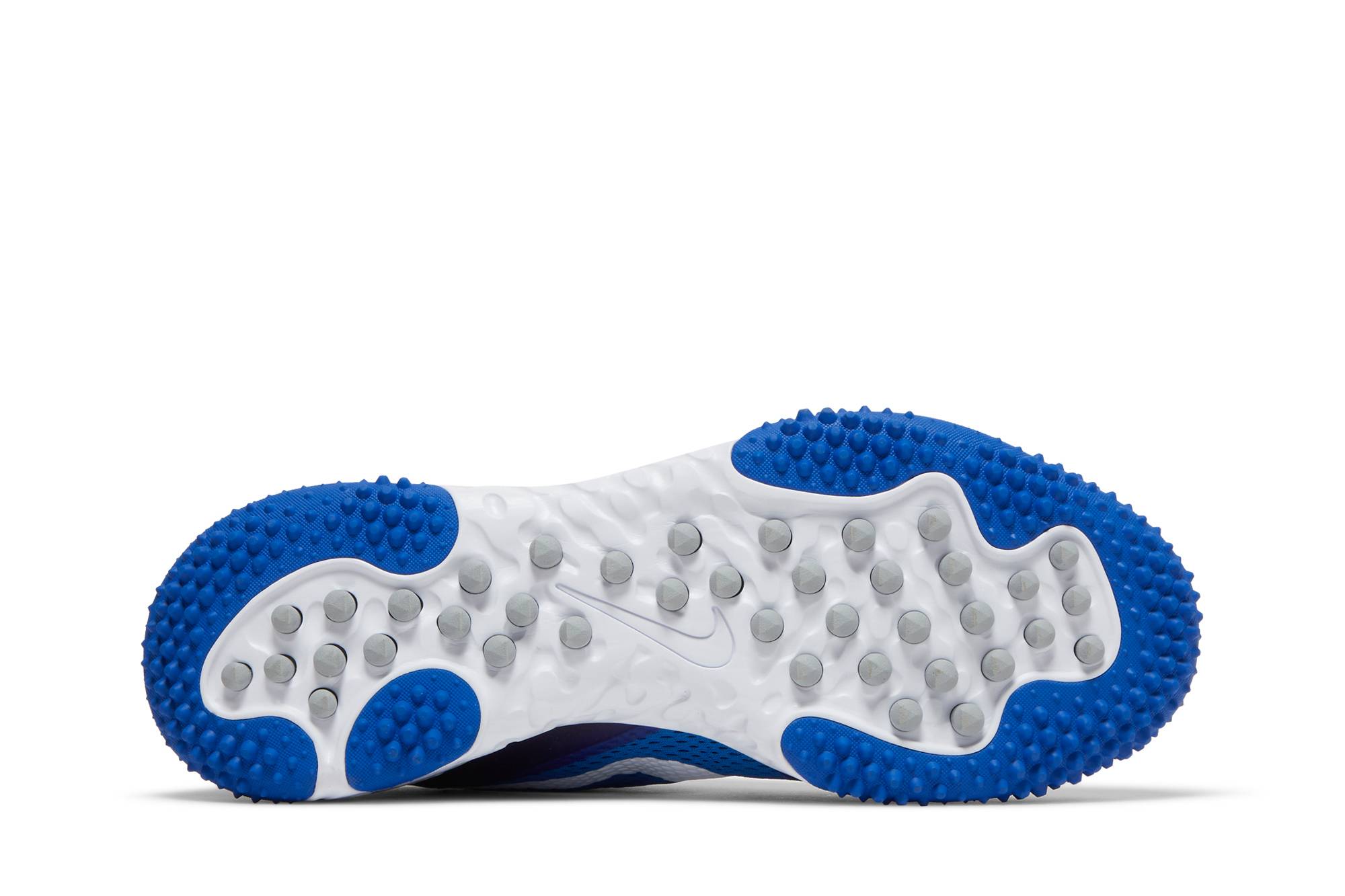 Shop Nike Alpha Huarache Elite 3 Turf 輕便防滑減震棒球訓練鞋 藍白色