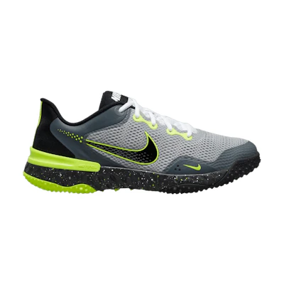 Nike Alpha Huarache Elite 3 Turf 'Light Smoke Grey Volt'